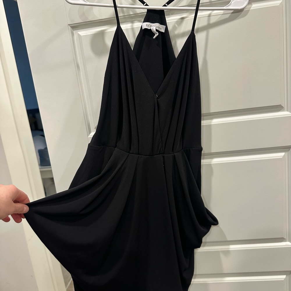 Elegant Black Sleeveless Dress